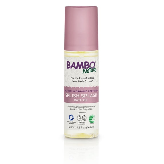 Bambo Nature Splish Splash Bath Oil, 4.9 Oz