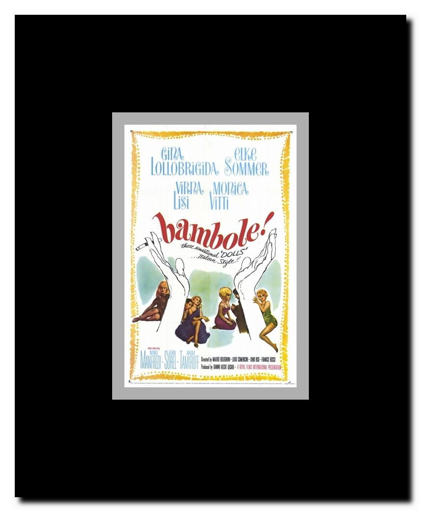 Bambole Framed Movie Poster