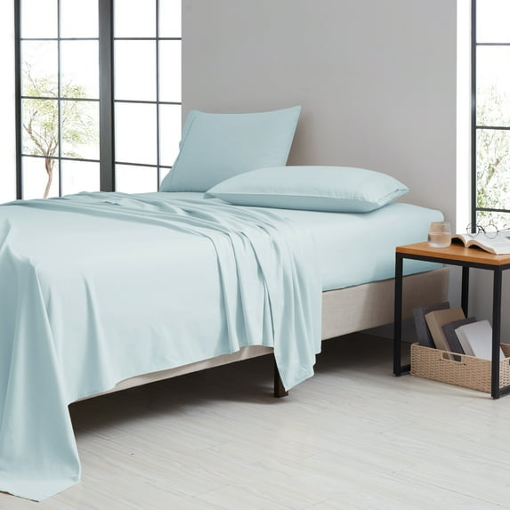 Bamboo 1800 Thread Count 4 Piece Luxury Solid Sheet Set