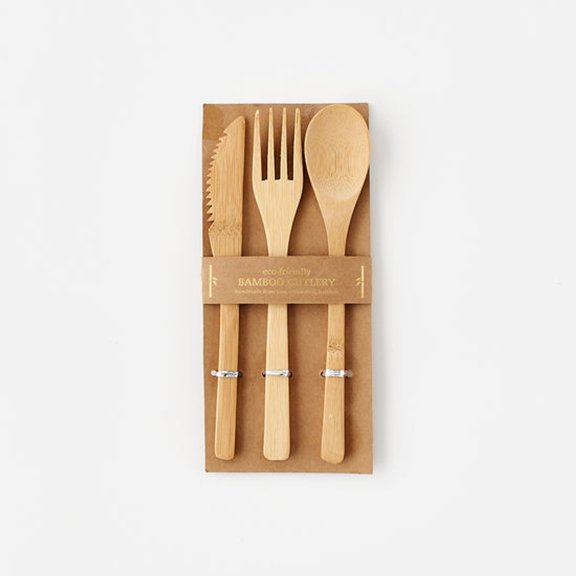 Bamboo 3 Piece Flatware