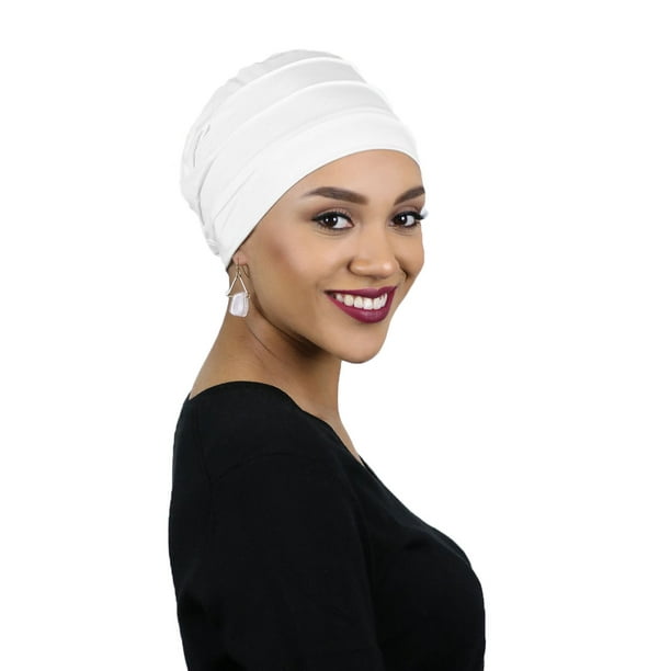 Bamboo Seam Turban Cancer Headwear For Women Bamboo Beanie Chemo