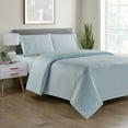 thumbnail image 1 of Bamboo 4 Piece Luxury Chevron Embossed Sheet Set, 1 of 3