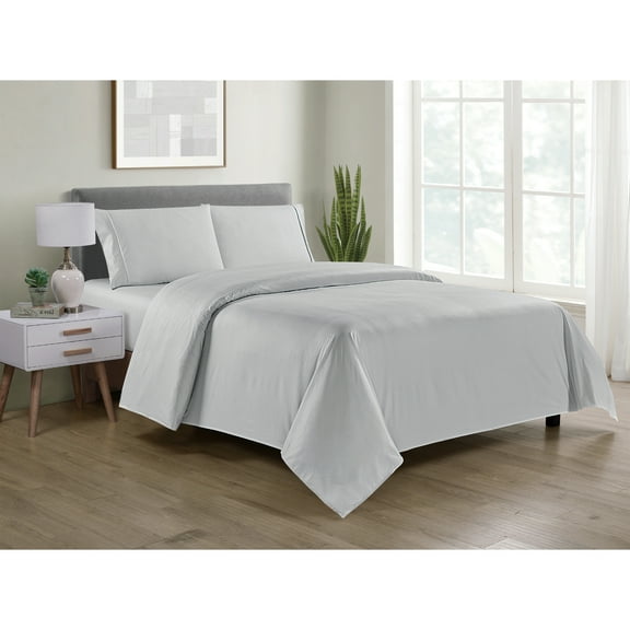 Bamboo 4 Piece Luxury Chevron Embossed Sheet Set