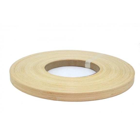 Bamboo 7/8'' X 250' Roll Preglued Wood Veneer Edge banding Iron On, Hot Melt