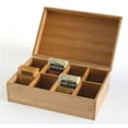 thumbnail image 1 of Bamboo 8-compartment Tea Box, 1 of 1