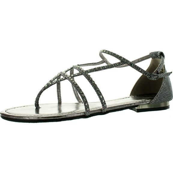 Bamboo BLOOM-74 T-Strap Flat Gladiator Sandal