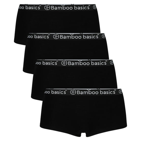 Bamboo Basics Women Panties Viscose Black M