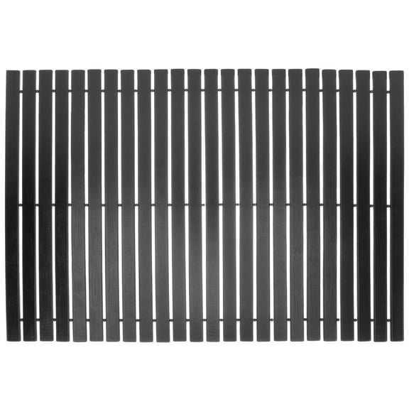 Bamboo Bath Mat Non-Skid Natural Household Bathroom Shower Mats Non-slip Tub Front Door Rug