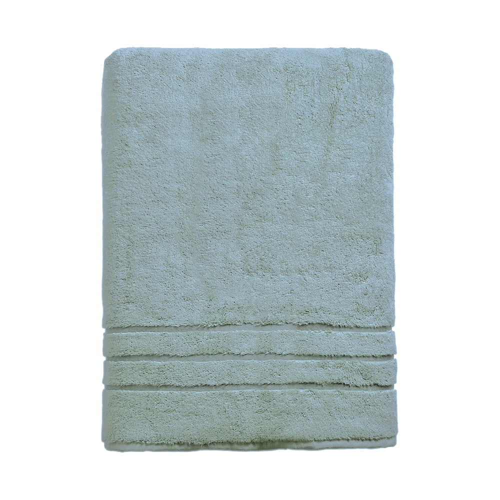 Bamboo Bath Sheet - Stone by Cariloha for Unisex - 1 Pc Towel 