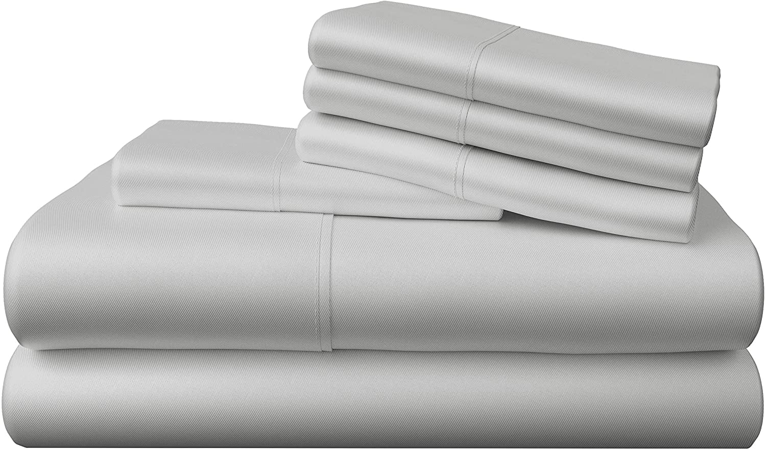 Bamboo Bay 6pc Sheet Set Bamboo Sheets Full Size, Cooling Sheets, Eco