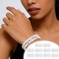 thumbnail image 1 of Bamboo Beads, 2026 New Black Transparent 8mm Bamboo Joint Plastic Craft Beads, DIY Bracelet Necklace Accessories,White(10pcs), 1 of 5