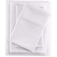 thumbnail image 1 of Bamboo Bed Sheets - Full Size Sheets - 4 Piece Set - 100% Bamboo Organic Sheets 14" Deep Pockets - Eco Friendly & Cooling Breathable Sheets and Pillowcases - White Solid., 1 of 6
