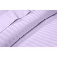 thumbnail image 1 of Bamboo Bed Sheets Set with 12" Inch Deep Pocket - Ultra Soft & Cooling Organic Sheets - 4 Piece Sheets & Pillowcases - 100% Luxury Bamboo Bedding - Lavender Stripe, Twin Size., 1 of 7