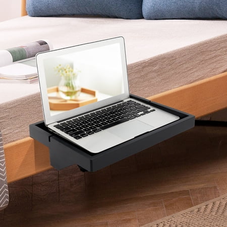 Bamboo Bedside Shelf Nightstand for Bunk Bed - Bedside Table Organizer for Cup, Phone, Notebook, Watch (Plus, Natural Bamboo Color)