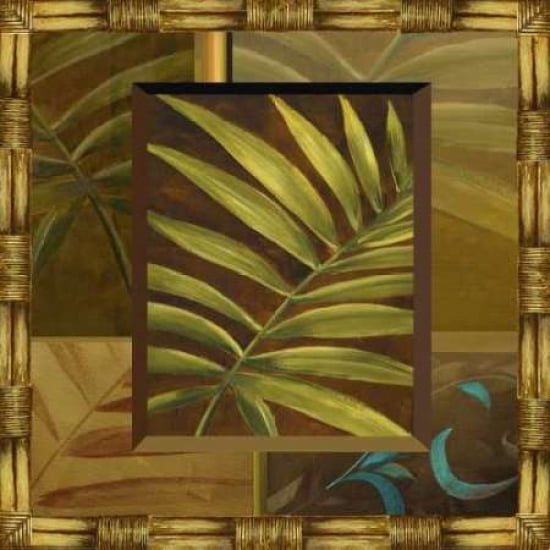 Bamboo Border II Canvas Art - Steve Butler (24 x 24)