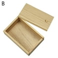 thumbnail image 1 of Bamboo Cards Storage Box Desktop Wooden Poker Playing Card Box Case Tarot Box, 1 of 19