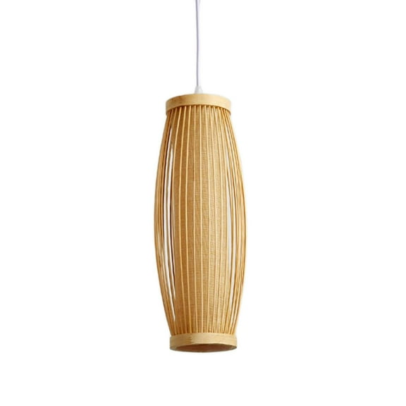 Bamboo Ceiling Light Handmade Pendant Lamp Hanging Light for Living room type bar