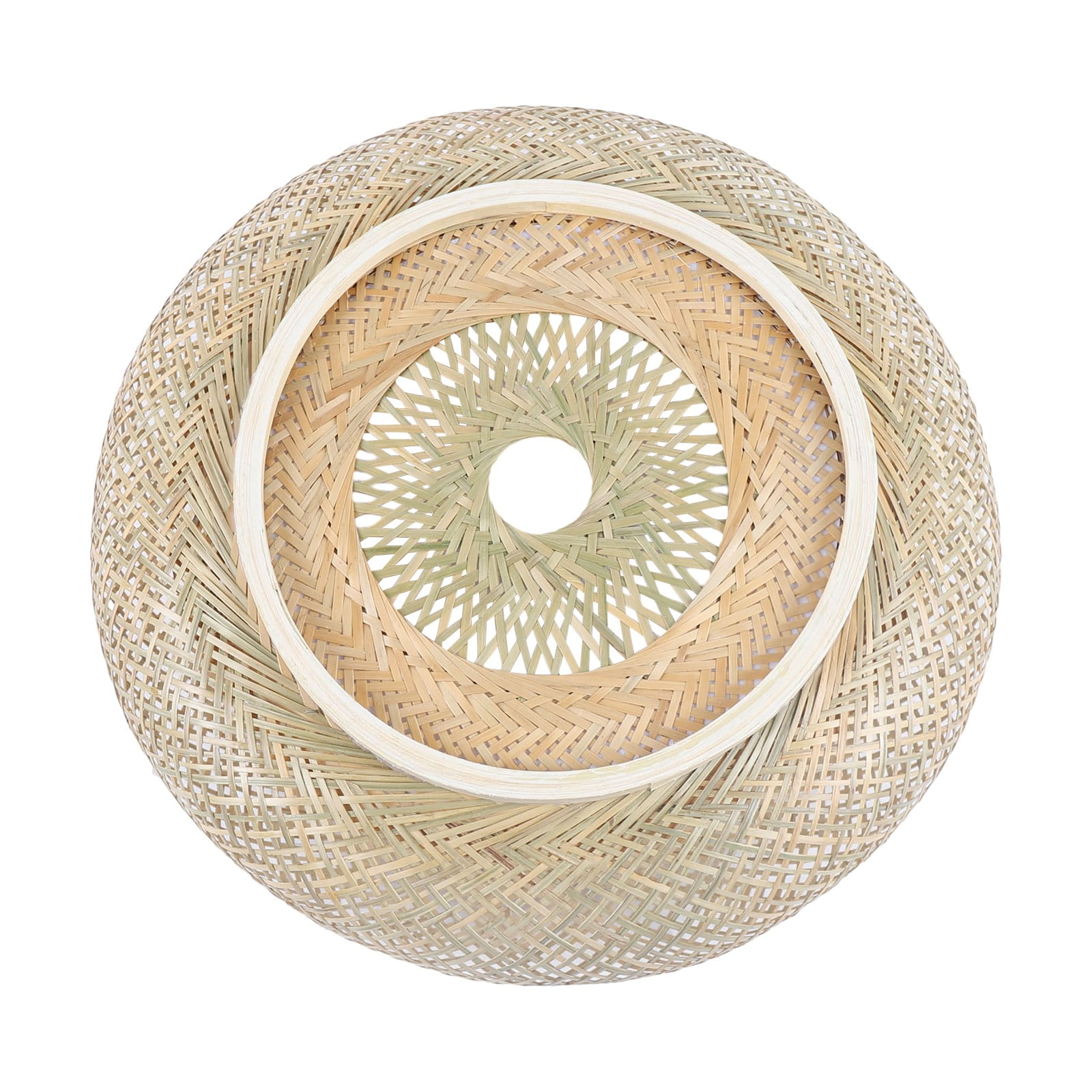 Bamboo Ceiling Light, Rustic/Lodge Style Ceiling Light (Not Included Bulbs), for Both Lighting and Decoration
