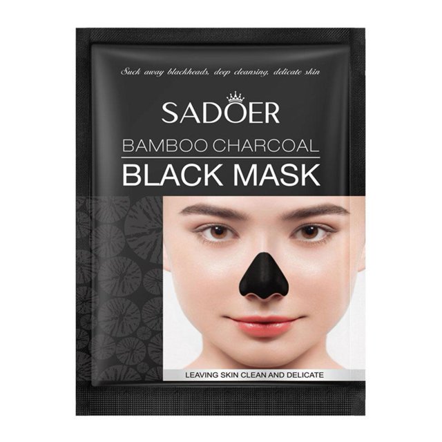 Bamboo Charcoal Blackhead Remover Nasal Mask TZone Acne Absorb Dirt