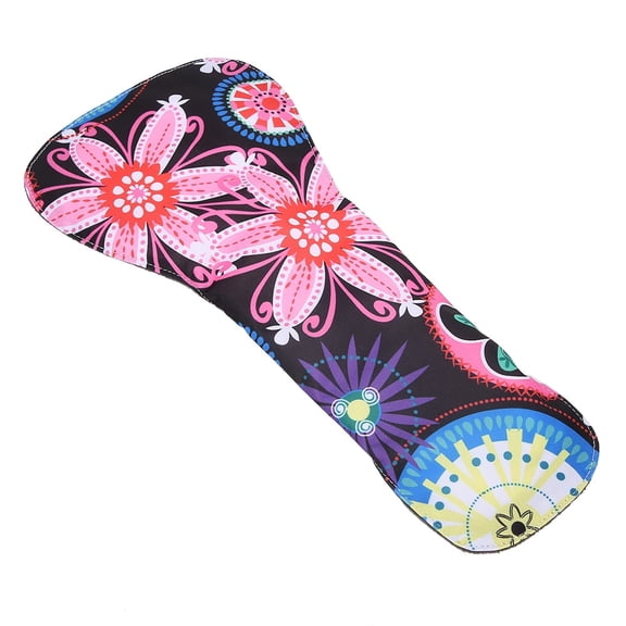 Bamboo Charcoal Fiber Reusable Sanitary Napkins, Menstrual Pads, Bamboo Charcoal Fiber Washable Menstrual Pads L33cm Washable And Recyclable, Super Soft Fabric