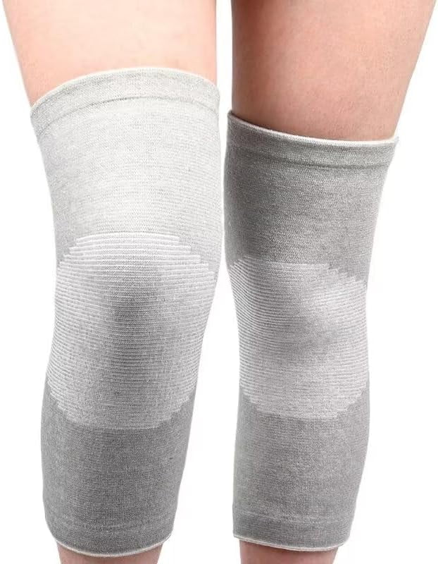 Bamboo Charcoal Knee Sleeve, Compression Knee Brace for Knee Support, Breathable Comfortable Knee Compression Sleeve for Daily Use