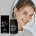 thumbnail image 1 of Bamboo Charcoal Mud Mask Stick Deep Cleansing Purifying Mask Rotate Design Easy Apply Remove Oil Impurities Blackheads Minimize Pores Control Oil Refresh Skin 30G, 1 of 7