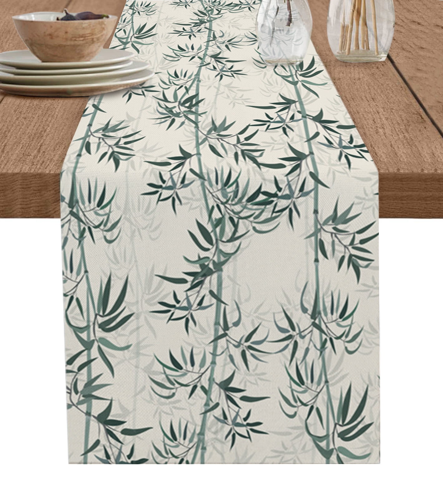 Bamboo Chinese Style Minimalist Table Runner ration Home r Dinner Table ...