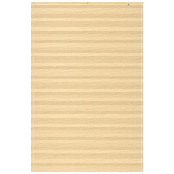 Red Lantern Bamboo Cordless Window Shade - Natural 48" W