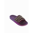 thumbnail image 1 of Bamboo Cozy-03 Velvet Slide Sandal in Purple, 1 of 4