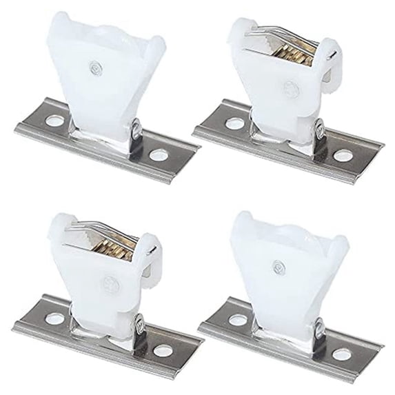 Bamboo Curtain Cord Lock Set 2Pcs Bamboo Curtain Window Pulley and Lock Catch