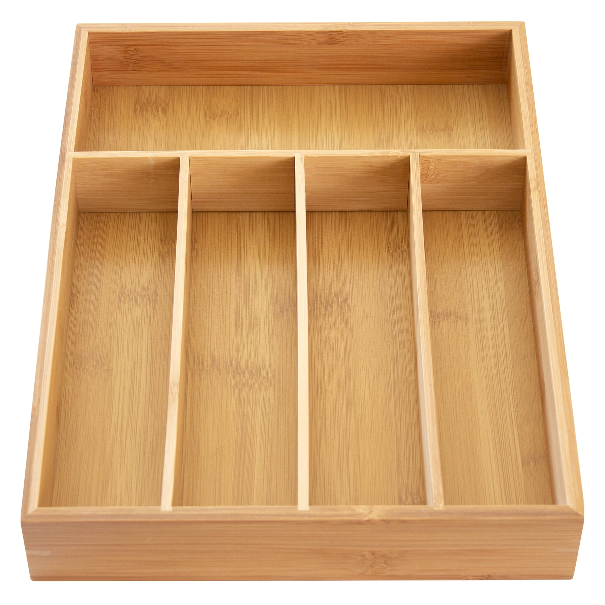 Totally Bamboo Flatware and Silverware Drawer Organizer