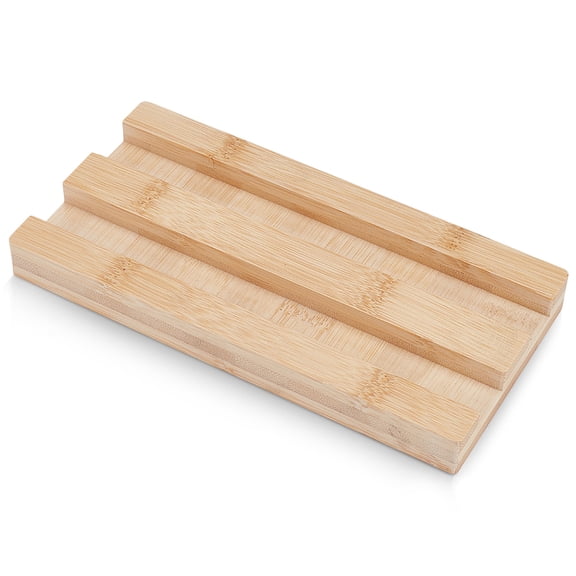 Bamboo Cutting Board Stand Chopping Boards Rack Organizer Kitchen Cabinet Organizer Chopping Board Storage Stand Rack 7.9x3.9x0.8inch