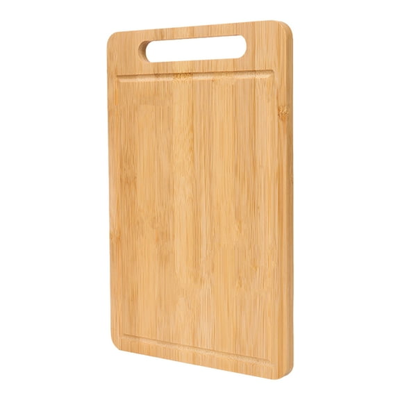Bamboo Cutting Board Thickened Double-Sided Chopping Board for Meat And Vegetables Kitchen Chopping Panel with Vertical Storage Anti-Mildew Fruit Cutting Table
