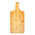 thumbnail image 1 of Bamboo Cutting Board with Handle Wooden Bamboo Serving Board Kitchen Chopping Boards for Pizza Vegetables Meat B, 1 of 6
