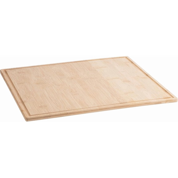 Bamboo Cutting Boards for Kitchen - Wood Cutting Board with Juice Grooves - Small Wood Cutting Board for Meat, Wooden Cutting Boards for Kitchen Brisket Chopping Board, 18"L x 18"W x 0.5"H Pack of 2