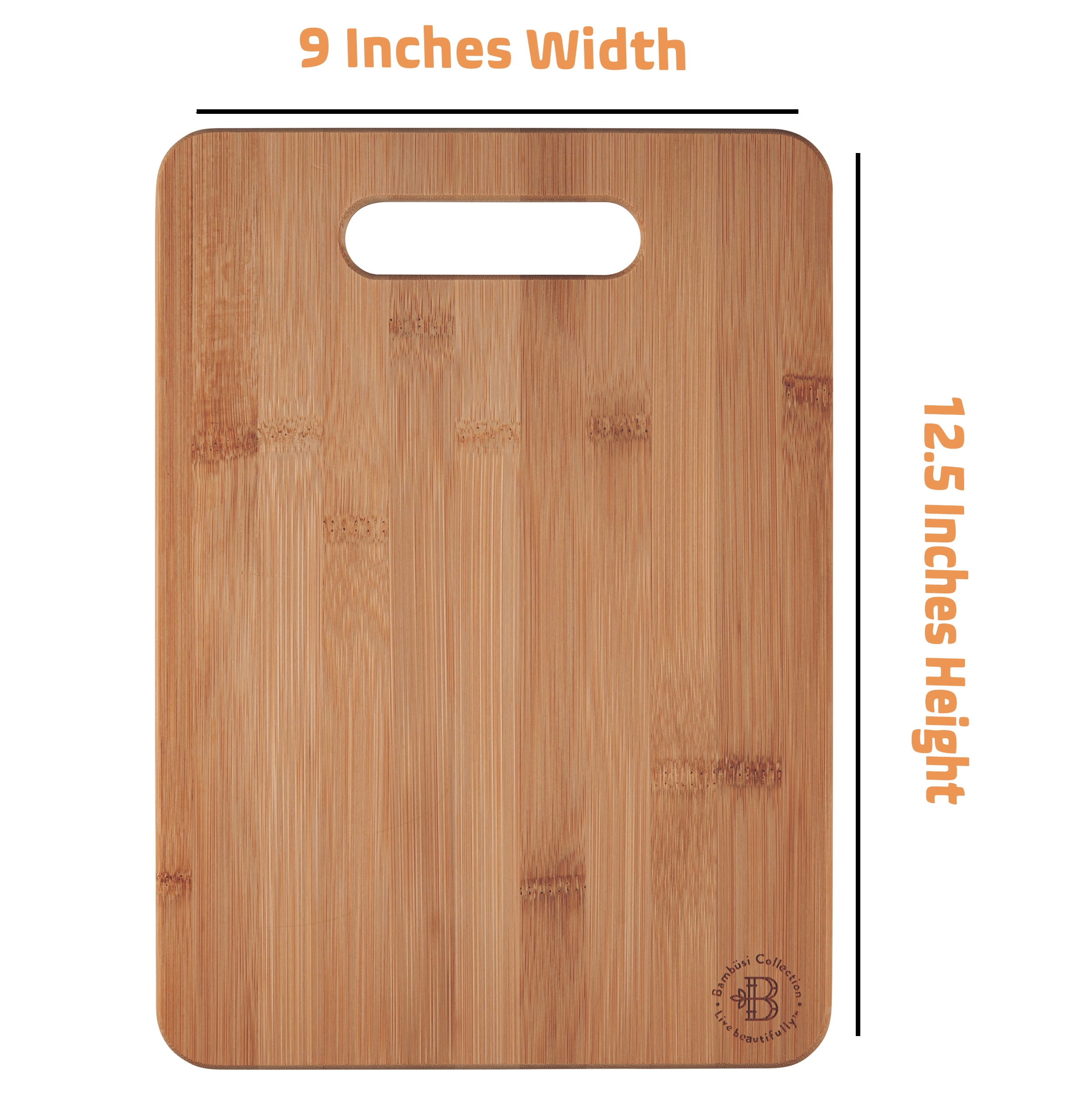 Premium Universal Bamboo Pull-Out Cutting Board - 8 Sizes