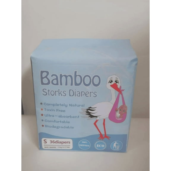 Bamboo Medium Disposable Baby Diapers