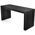 Bamboo Dining Bench, 35 inch Farmhouse Decor Indoor Kitchen Table Bench
