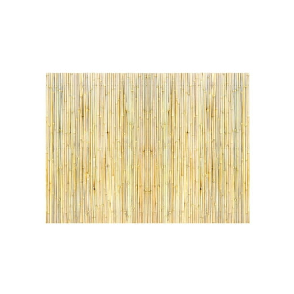 Bamboo Fence 4ft x 6ft, Natural Rolled Bamboo Privacy Screen for Garden Patio