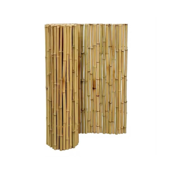 Bamboo Fence 4x8ft - Natural Privacy Screen for Garden & Backyard