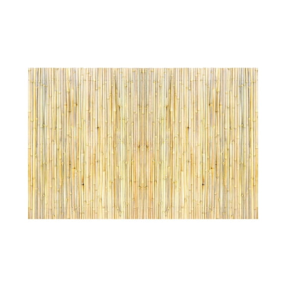 Bamboo Fence 6ft H x 8ft L, Natural Rolled Bamboo Privacy Screen for Garden, Backyard, Patio - Eco-Friendly Outdoor Decor
