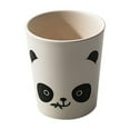 thumbnail image 1 of Bamboo Fiber Children'S Tableware Set Cute Cartoon Pier Pier Panda Kids Eat Bowl Baby Compartment Dinner Plate 1Pcs, 1 of 9
