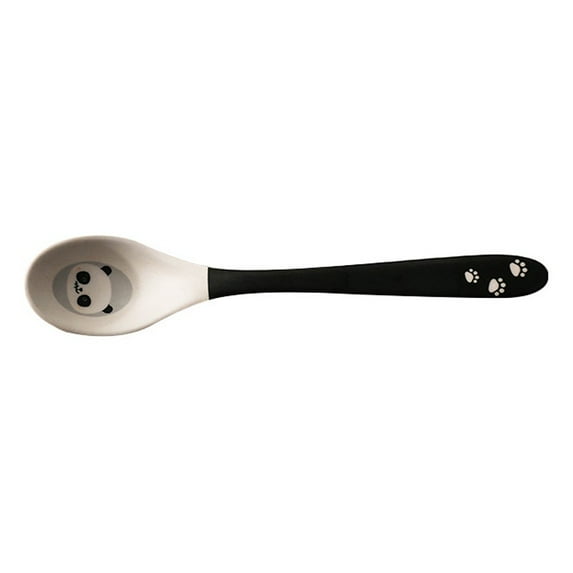 Bamboo Fiber Children'S Tableware Set Cute Cartoon Pier Pier Panda Kids Eat Bowl Baby Compartment Dinner Plate 1Pcs