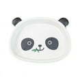 thumbnail image 1 of Bamboo Fiber Children'S Tableware Set Cute Cartoon Pier Pier Panda Kids Eat Bowl Baby Compartment Dinner Plate 1Pcs, 1 of 9