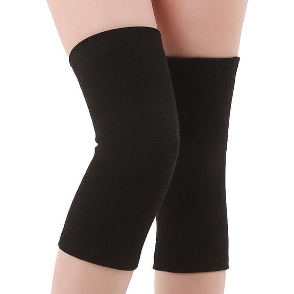 Bamboo Fiber Compression Knee Sleeve, Breathable Bamboo Knee Support Brace for Joint Pain Relief, Workout & Daily Knee Protection