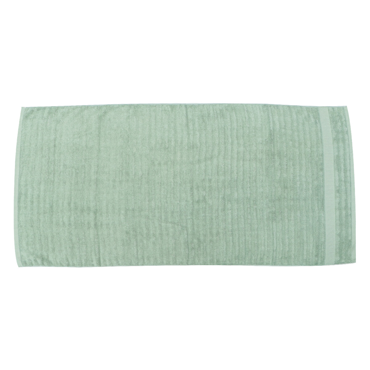 Bamboo Fiber Solid Color Cotton Bath Towels Wave Pattern Large Water