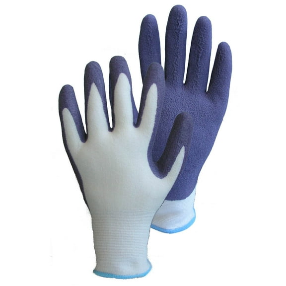 Bamboo Fit Garden Gloves, Purple, Medium