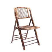 Bamboo Folding Chair by Chivari, 4 Chair Bundle by Chivari