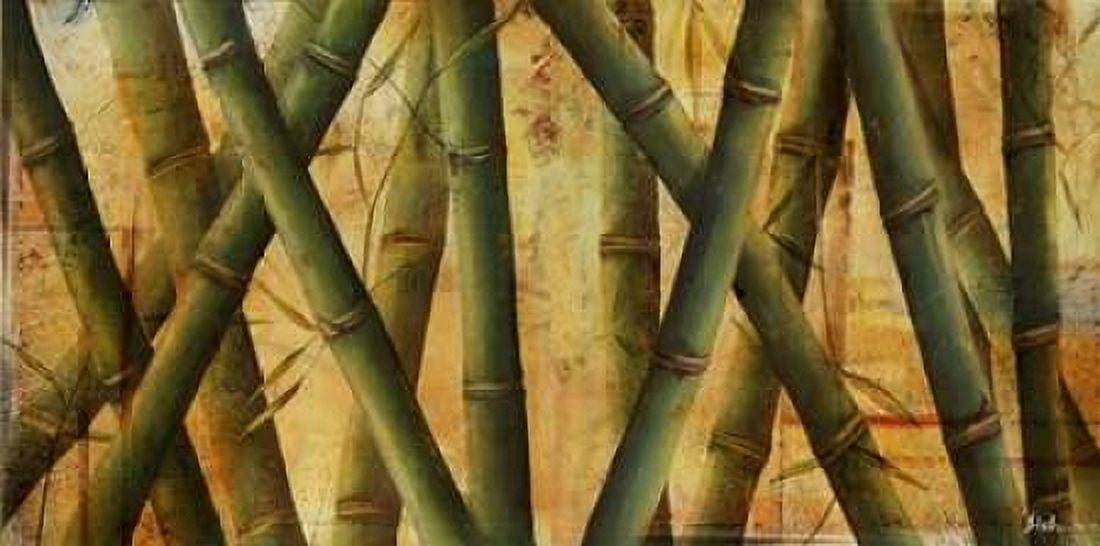 Bamboo Forest II Canvas Art - Patricia Pinto (10 x 20)