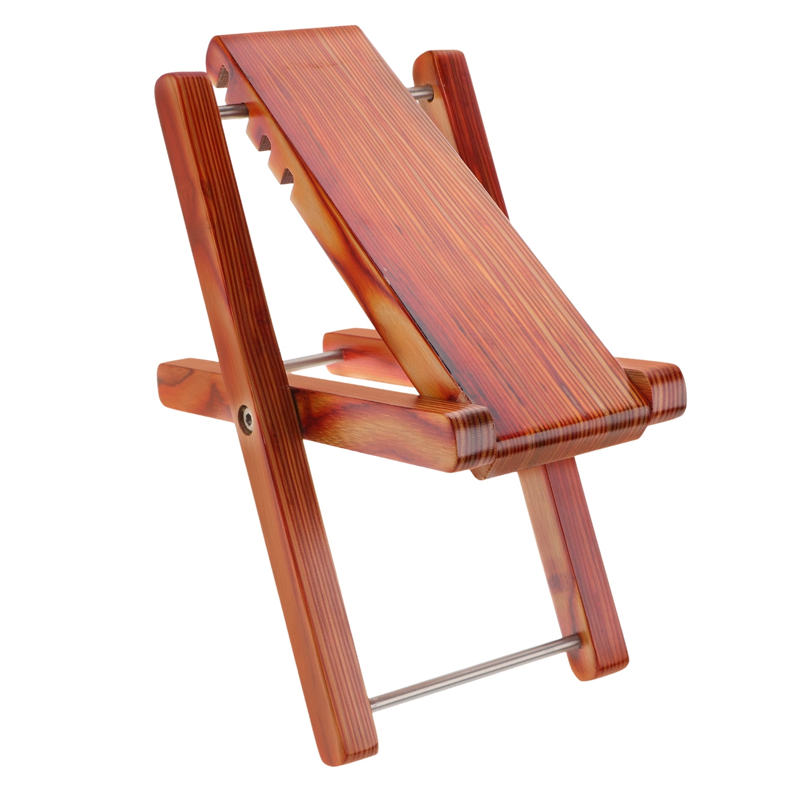 Bamboo Guitar Foot Rest 4 Adjustable NonSlip Foot Stool Adjustable